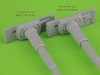 Master GM-72-022 PzKpfw VI Tiger I - MG-34 gun barrels & 88mm KwK36 L/56 with late muzzle break and final version gun mantlet 1/72